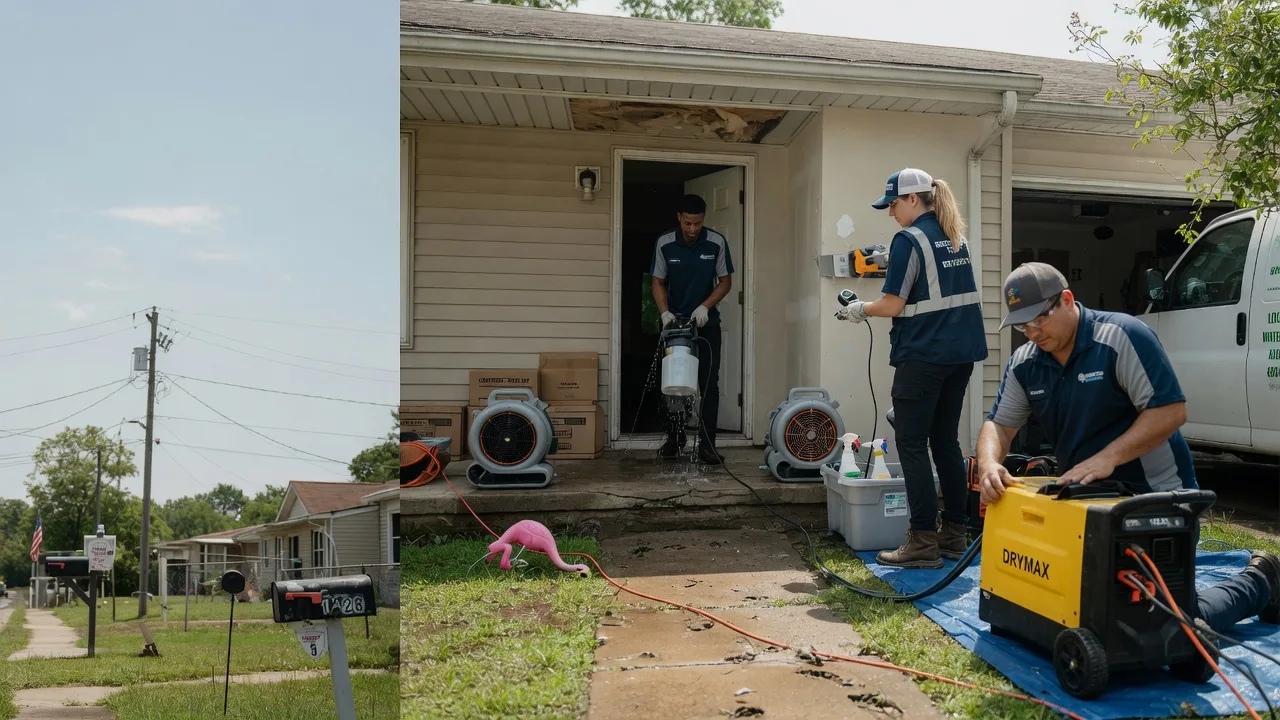 Storm Damage Water Removal in Miller City, IL near me